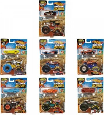 Hot Wheels - Monster Truck Die Cast Asst Coleccionables Surtidos