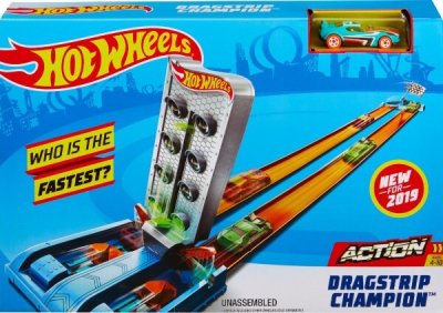 Hot Wheels Action - Campeón de  Pista de  Aceleración