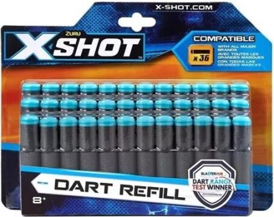 X-shot Repuestos x36 Dardos Dart Refill