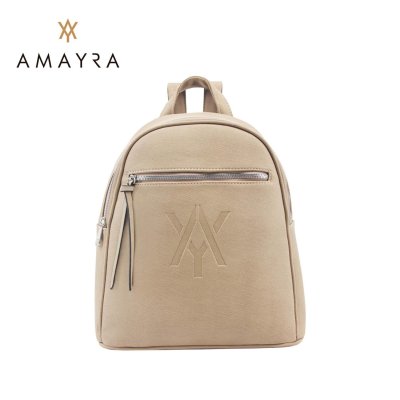 Mochila Amayra Camel Texturado