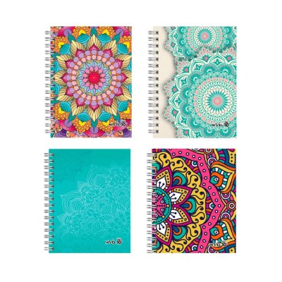 Agenda Semanal Nivel 10 2024 Top Cartonee de 13x18cm Línea Mandalas