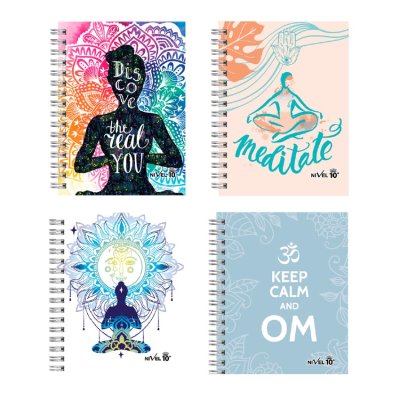 Agenda Semanal Nivel 10 2024 Cartonee con Espiral de 16x22cm Línea Namaste