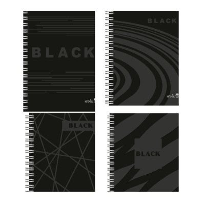 Agenda Diaria Nivel 10 2024 Lyon con Espiral de 10x16cm Línea Black