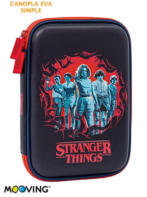 Cartuchera Eva 1 Piso Stranger Things de Mooving