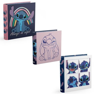 Carpeta Nº3 Escolar 3x40 Stitch Mooving