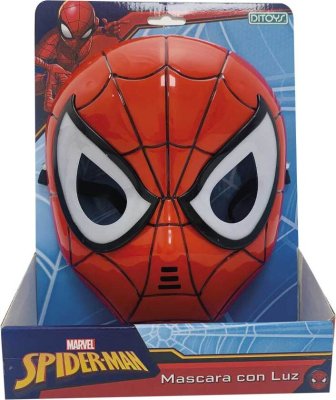 Mascara con luz Spiderman