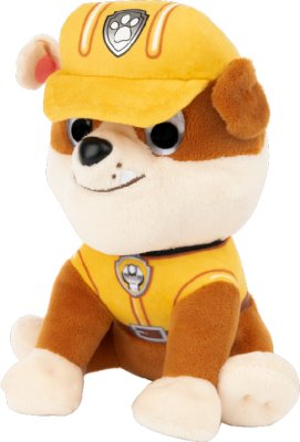 Peluche Rubble de Paw Patrol. 16 cm.