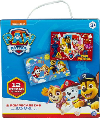 Rompecabezas de Paw Patrol. 12 Piezas