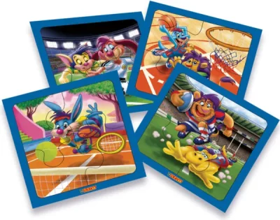 Puzzle de portes X 4 Piezas