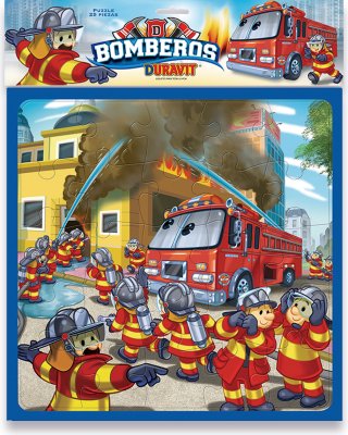 Puzzle Bomberos X 25 Piezas