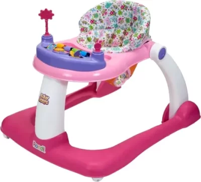 Andador y Caminador Baby Steps 2 en 1 - Rosa