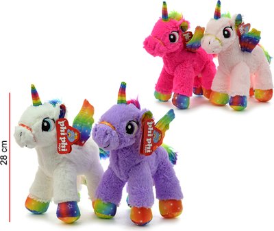 Unicornio Parado con Alas 28cm