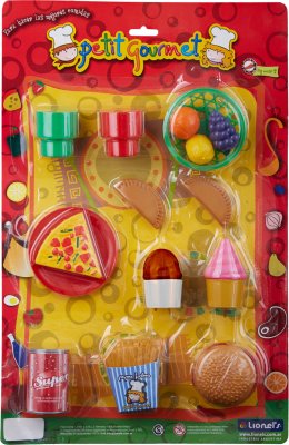 Blister con set de Comidas