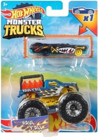 Hot Wheels - Monster Truck Die Cast Asst Coleccionables Surtidos