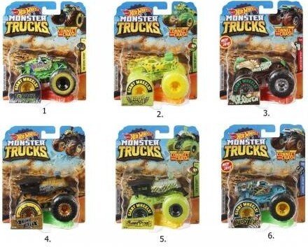 Hot Wheels - Monster Truck Escala 1:64 Coleccionables Surtidos