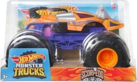 Hot Wheels - Monster Truck Escala 1:24 Coleccionables Surtidos