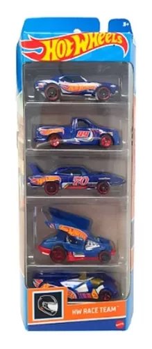 Hot Wheels - Pack x5 Vehículos Coleccionables Surtidos