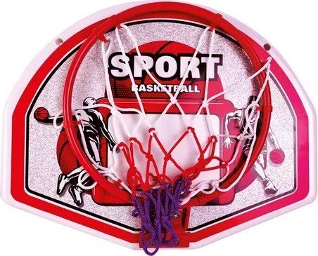 Aro de  Básquet Plegable con Red y Pelota