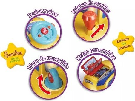 Auto Interactivo Infantil con Luces y Sonidos