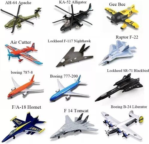 Aviones Metal Fresh Metal Varios Modelos Surtido