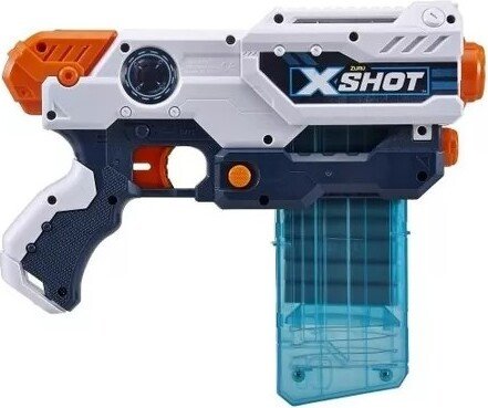 X-shot Pistola Clip Hurricane + 16 Dardos