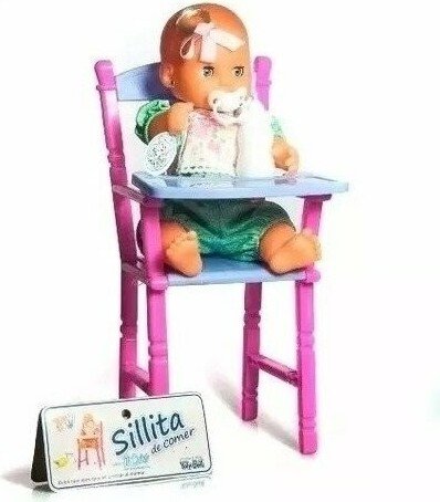 Mi Bebé con Sillita de Comer