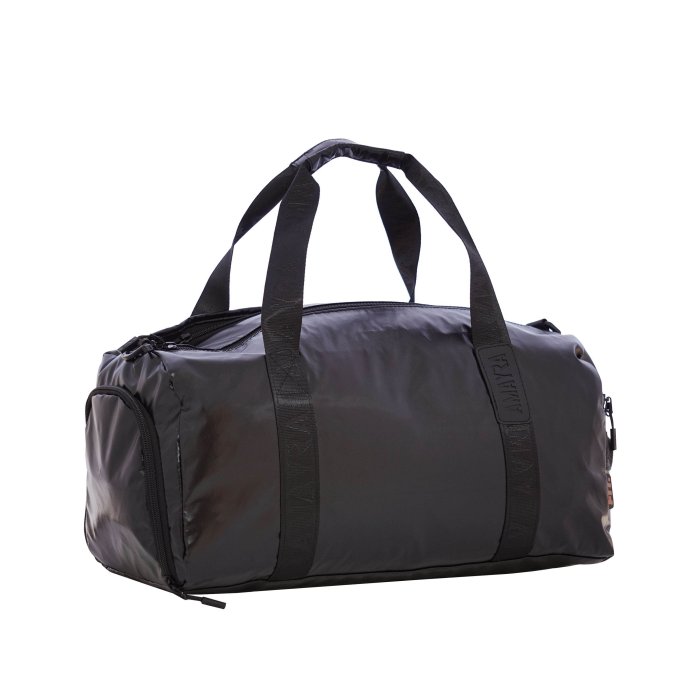 Bolso Amayra Fit Negro con 2 Bolsillos Laterales