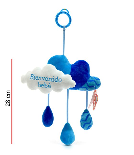 Nube Bienvenida con Cascabel de 22cm