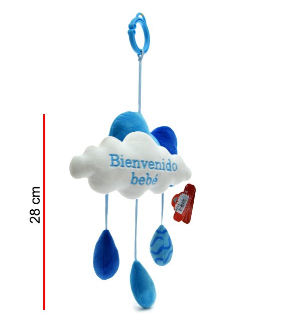 Nube Bienvenida con Cascabel de 22cm