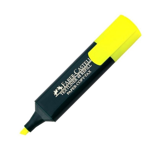 Resaltador TextLiner Faber Castell Color Amarillo Fluor