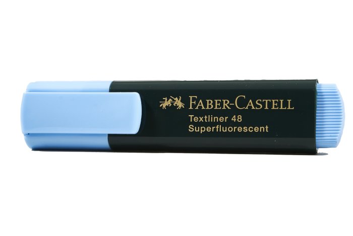 Resaltador TextLiner Faber Castell Color Celeste Fluor