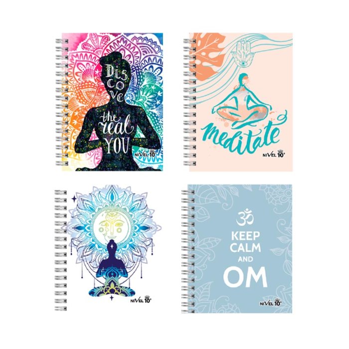 Agenda Semanal Nivel 10 2024 Top Cartonee de 13x18cm Línea Namaste