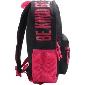 Mochila Wabro 17" Be You Negro y Fucsia