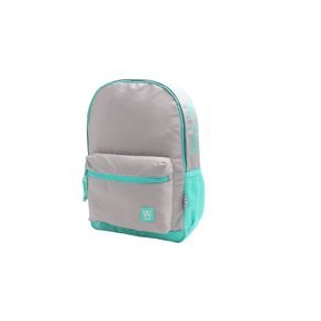 Mochila Wabro 17" Be You Gris y Aqua