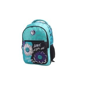 Mochila Wabro 17" Con Flores