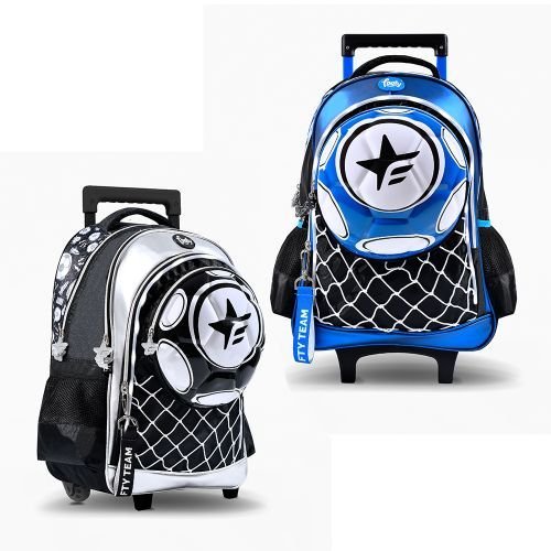 Mochila Footy con Carro 18" Futbol con Luz Led