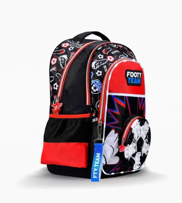 Mochila Footy 18" Pop It Futbol con Luz Led