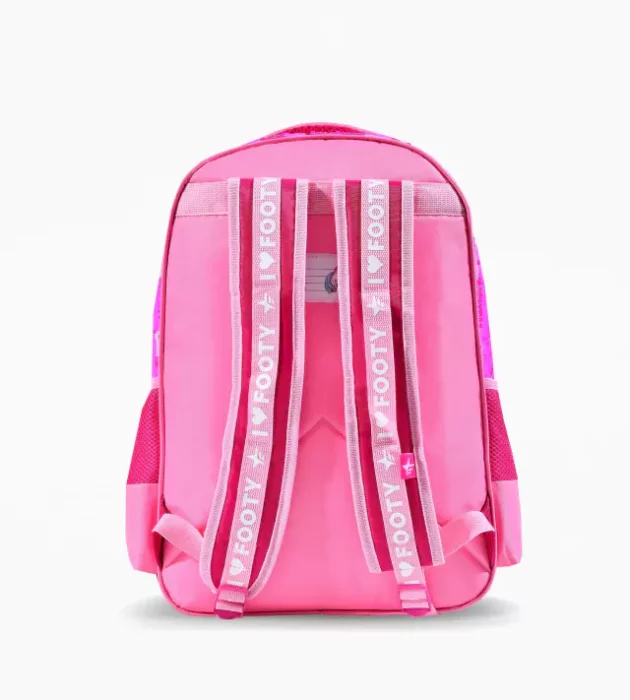 Mochila Footy 18" Summer Unicornio Trenzado con Luz Led