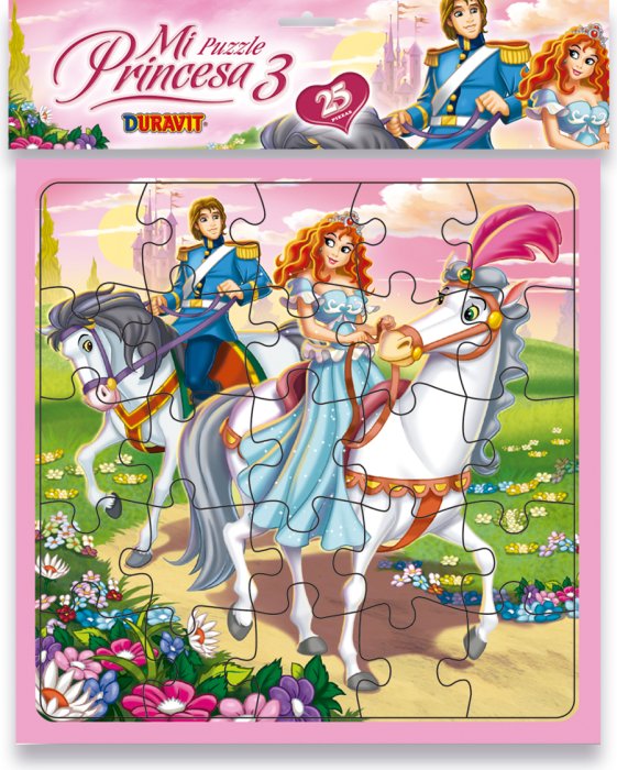 Puzzle Mi Princesa 3 X 25 Piezas