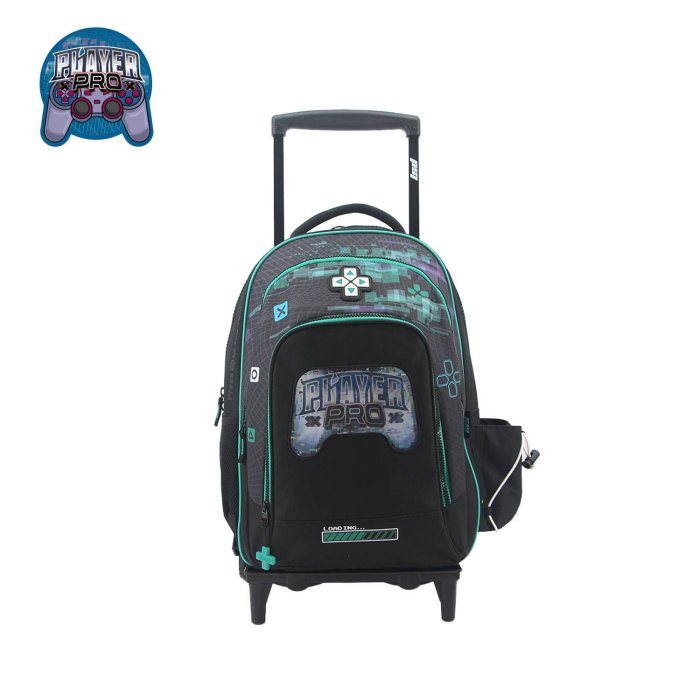 Mochila con Carro Gamer 18" Lsyd