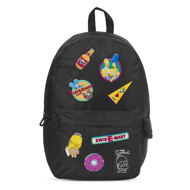 Mochila Mooving 17" Simpsons Parches