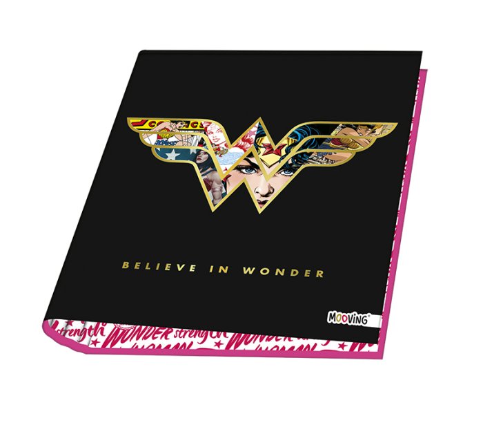 Carpeta A4 2x40 Wonder Woman Mooving