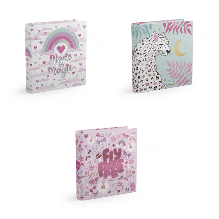 Carpeta Nº3 Escolar 3x40 Quitapesares Mooving