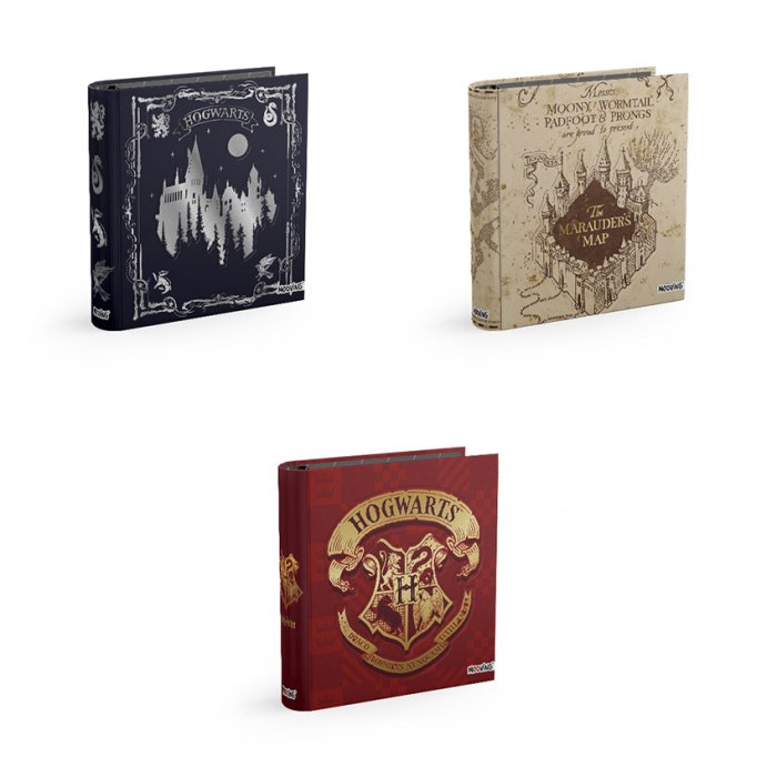 Carpeta Nº3 Escolar 3x40 Harry Potter Mooving