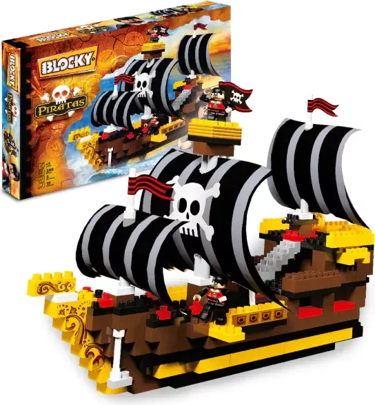 Blocky Barco Pirata (290 piezas)