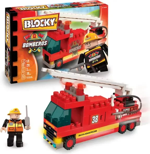 Blocky Bomberos 1 (70 piezas)