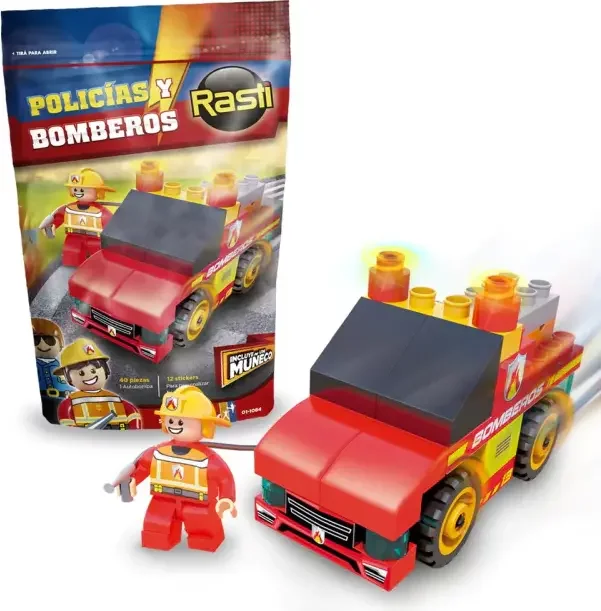 RASTI Doy Pack Bomberos 40 piezas