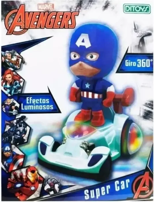 Avengers Capitan America Super Car