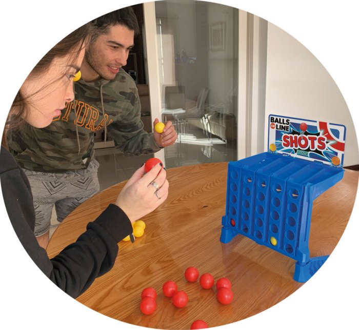 Balls in Line