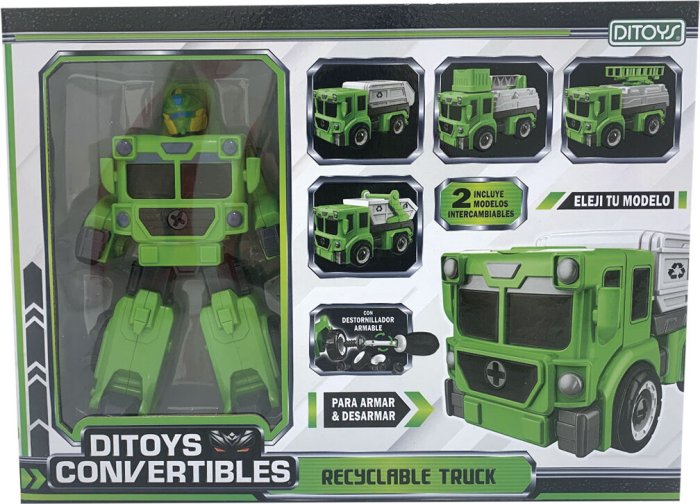 Recyclable Truck Ditoys Convertibles